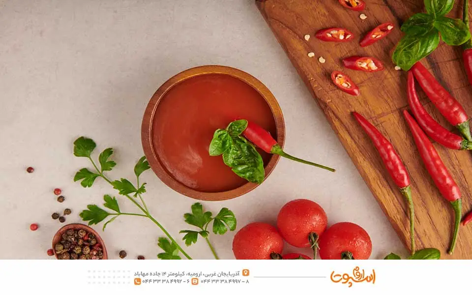 رب گوجه فرنگی و سس گوجه فرنگی